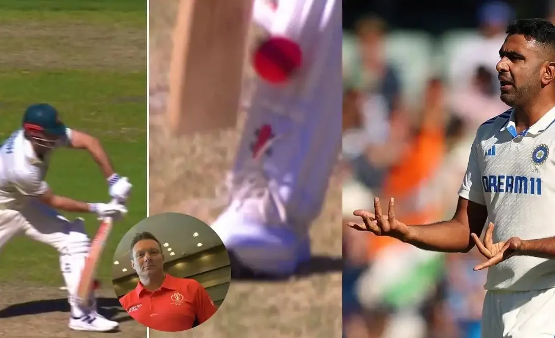 Fans slam 3rd umpire over controversial DRS call saving Mitchell Marsh on Day 2 of Pink Ball Test – AUS vs IND