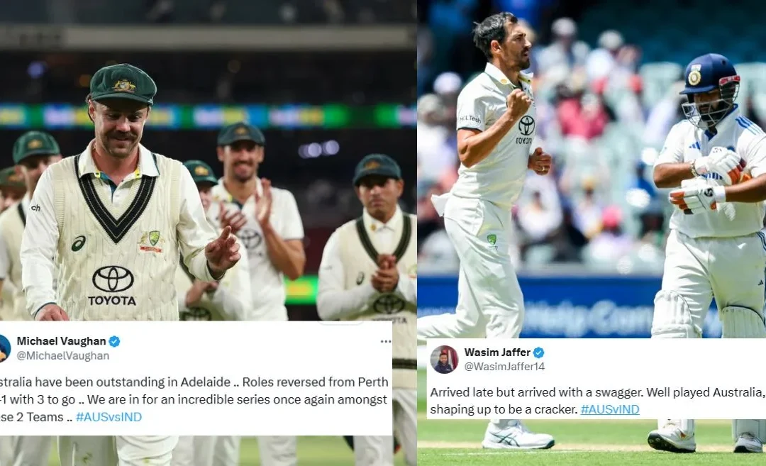 Netizens go wild as Travis Head and Mitchell Starc help Australia demolish India by 10 wickets in Pink Ball Test