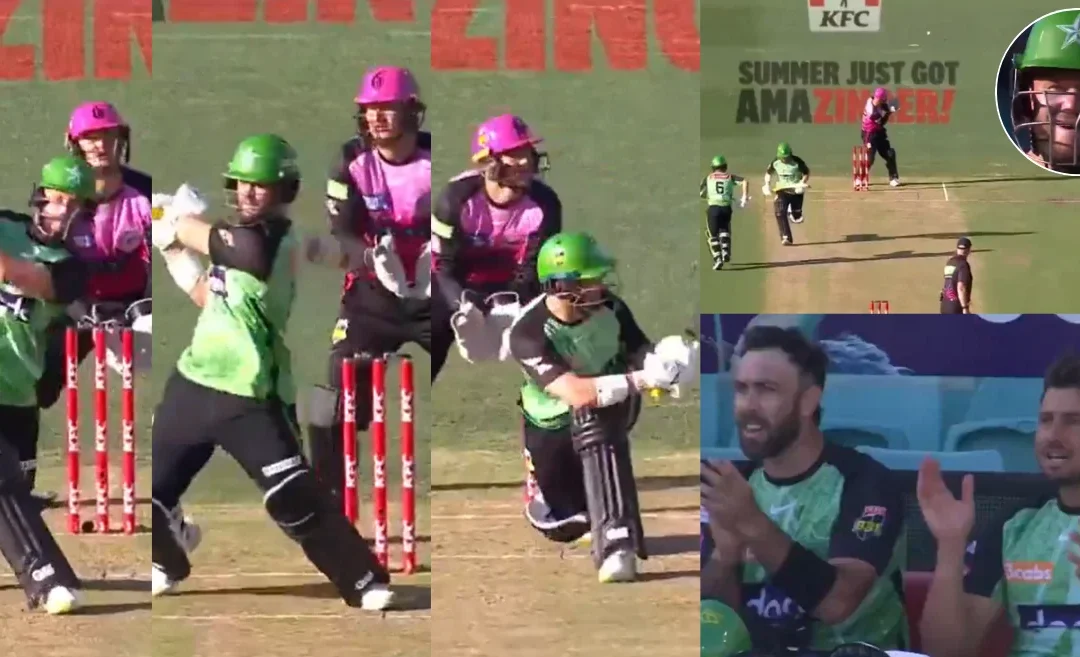 WATCH: Ben Duckett smashes six consecutive fours off Akeal Hosein in BBL 2024-25