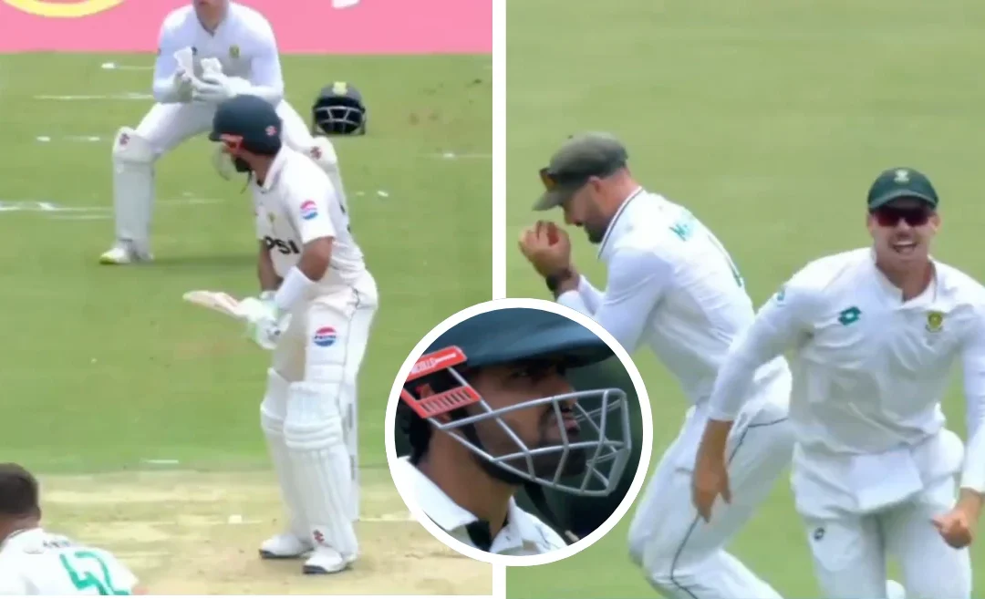 WATCH: Dane Paterson sends Babar Azam packing on Day 1 of the SA vs PAK 1st Test