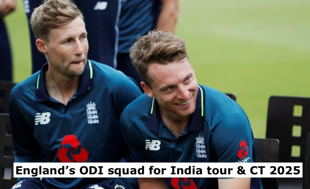 Joe Root returns as England announces ODI squad for Champions Trophy 2025 and India tour