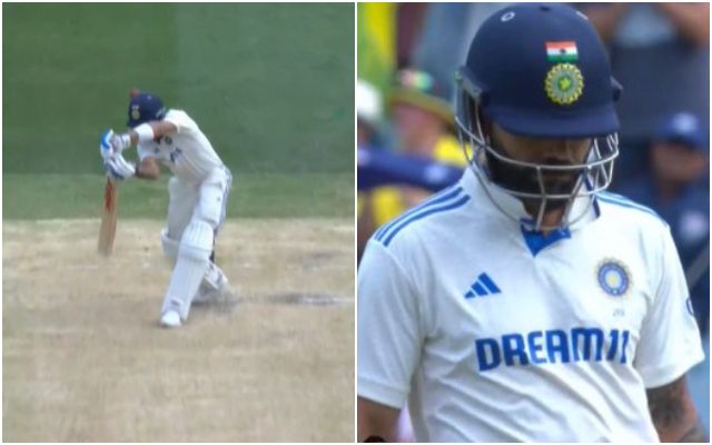 AUS vs IND: विराट कोहली ने ऑफ-स्टंप के बाहर की गेंद को खेलने में फिर कर दी गलती, 36 पर हुए आउट