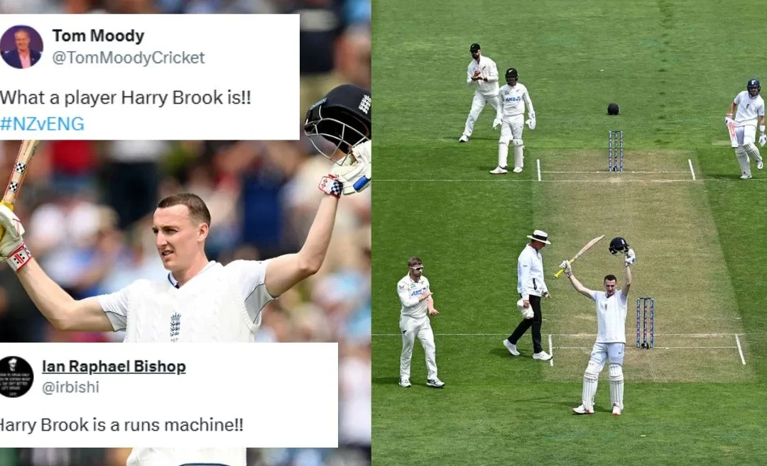 Twitter reactions: Harry Brook leads England’s fightback with a magnificent century against New Zealand on Day 1 of Wellington Test