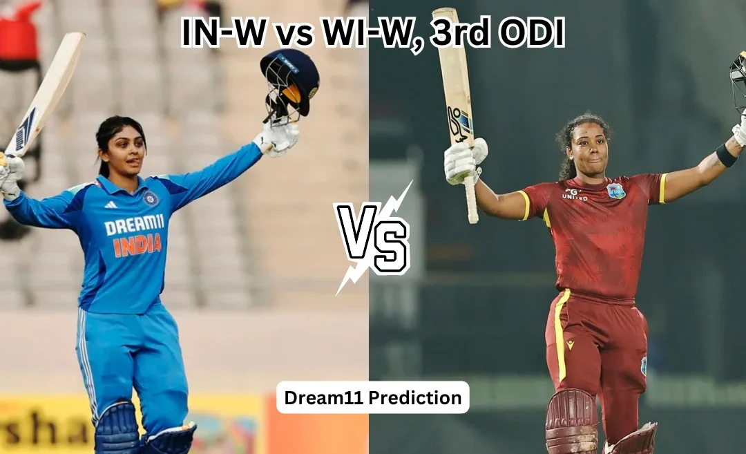 IN-W vs WI-W, 3rd ODI: Match Prediction, Dream11 Team, Fantasy Tips & Pitch Report | India vs West Indies 2024