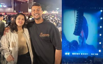 मयंक अग्रवाल पत्नी और दोस्तों के साथ बेंगलुरु में दिलजीत दोसांझ के कॉन्सर्ट में हुए शामिल, सोशल मीडिया के माध्यम से दी जानकारी