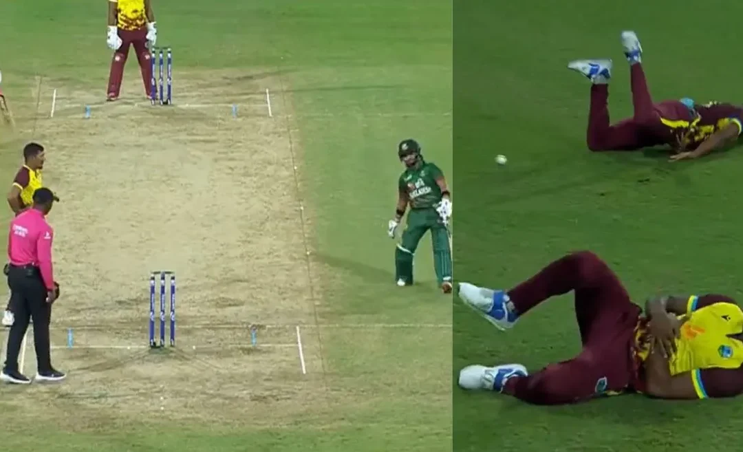 WI vs BAN [WATCH]: Jaker Ali upholds cricketing spirit by declining a run after Obed McCoy gets injured during the play