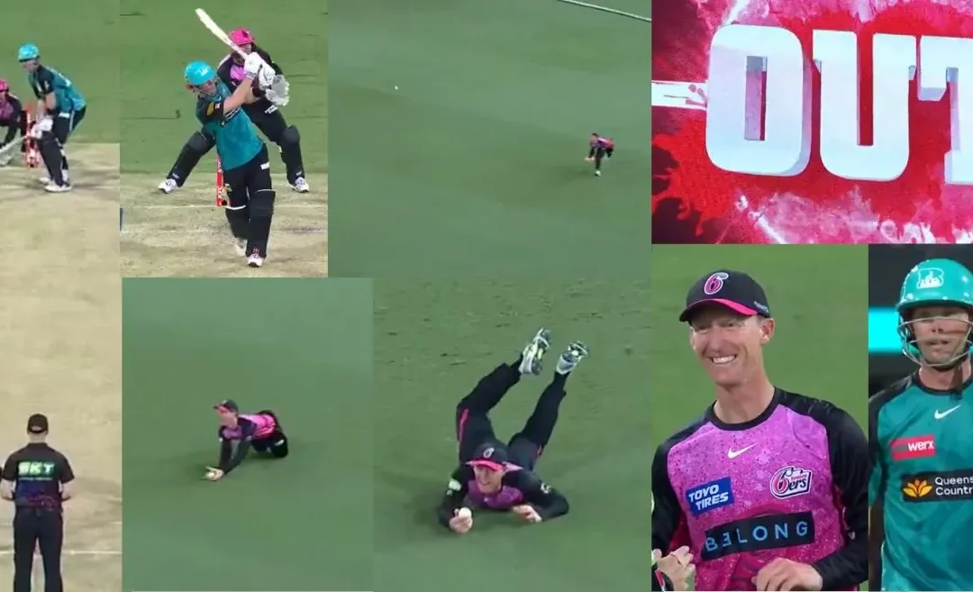 WATCH: Jordan Silk takes a blinder to dismiss Jimmy Peirson in BBL 2024-25