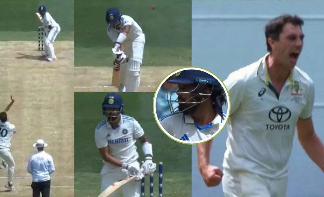 WATCH: Pat Cummins knocks out KL Rahul with an unplayable delivery on Day 2 of the AUS vs IND Test