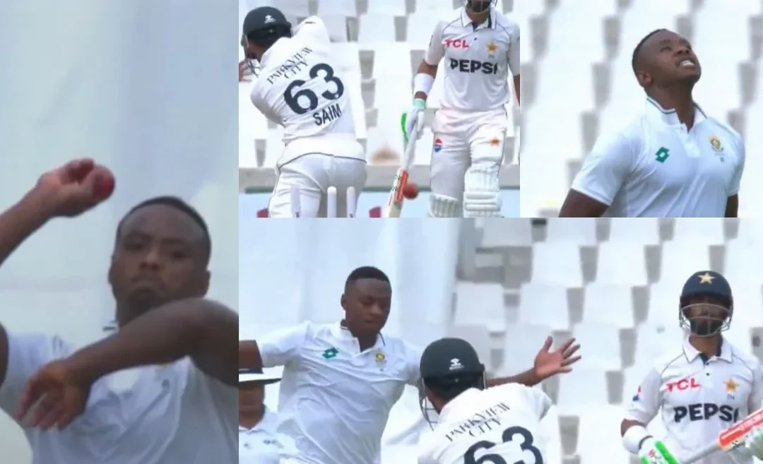 SA vs PAK [WATCH]: Kagiso Rabada removes Saim Ayub with an absolute beauty on Day 2 of the Centurion Test