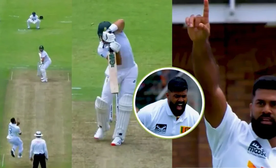 SA vs SL [WATCH]: Lahiru Kumara picks his 100th Test wicket with an unplayable delivery to Aiden Markram