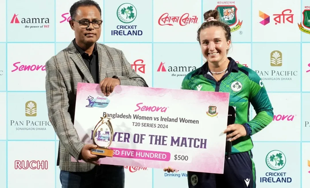 Leah Paul, Gaby Lewis propel Ireland to victory over Bangladesh in the 1st Women’s T20I