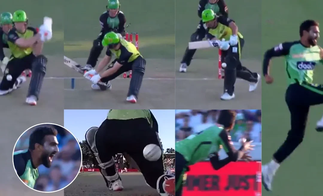 BBL|14 [WATCH]: Usama Mir gets rid of Cameron Bancroft and Oliver Davies in back-to-back dismissals