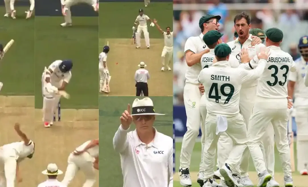 AUS vs IND [WATCH]: Mitchell Starc dismisses Yashasvi Jaiswal with a peach of a delivery on Day 1 of the Pink Ball Test