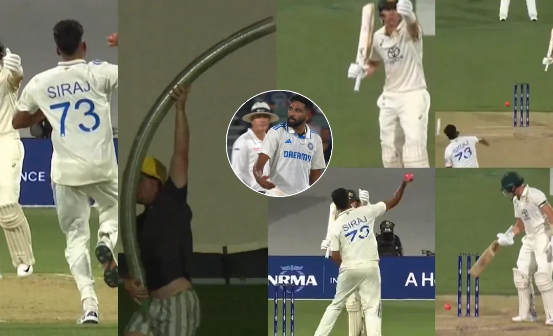 AUS vs IND [WATCH]: Mohammed Siraj and Marnus Labuschagne exchange heated words in Adelaide Test