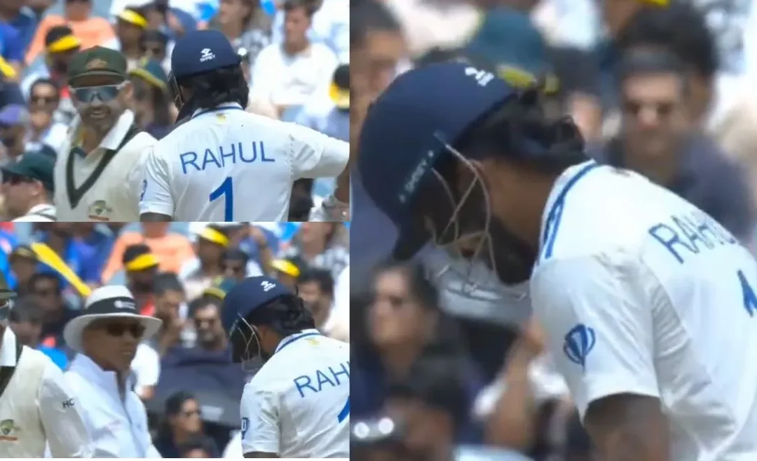 WATCH: Nathan Lyon’s cheeky taunt to KL Rahul on Day 2 of the AUS vs IND 4th Test