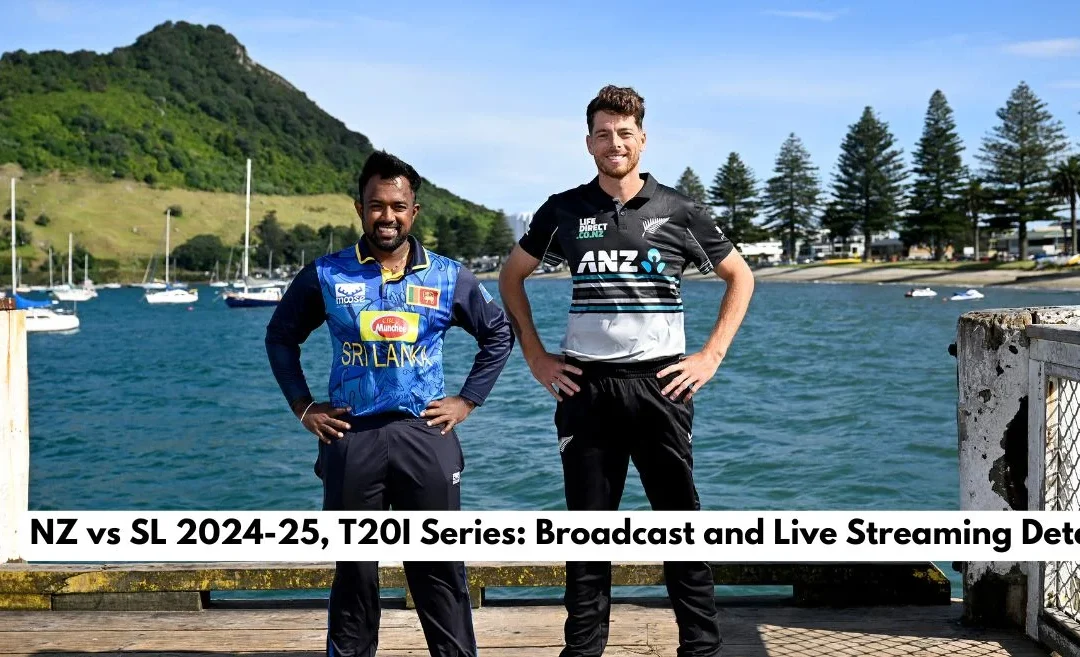 NZ vs SL 2024-25, T20I Series: Broadcast, Live Streaming details – When and where to watch in India, New Zealand, Sri Lanka,  USA & other countries