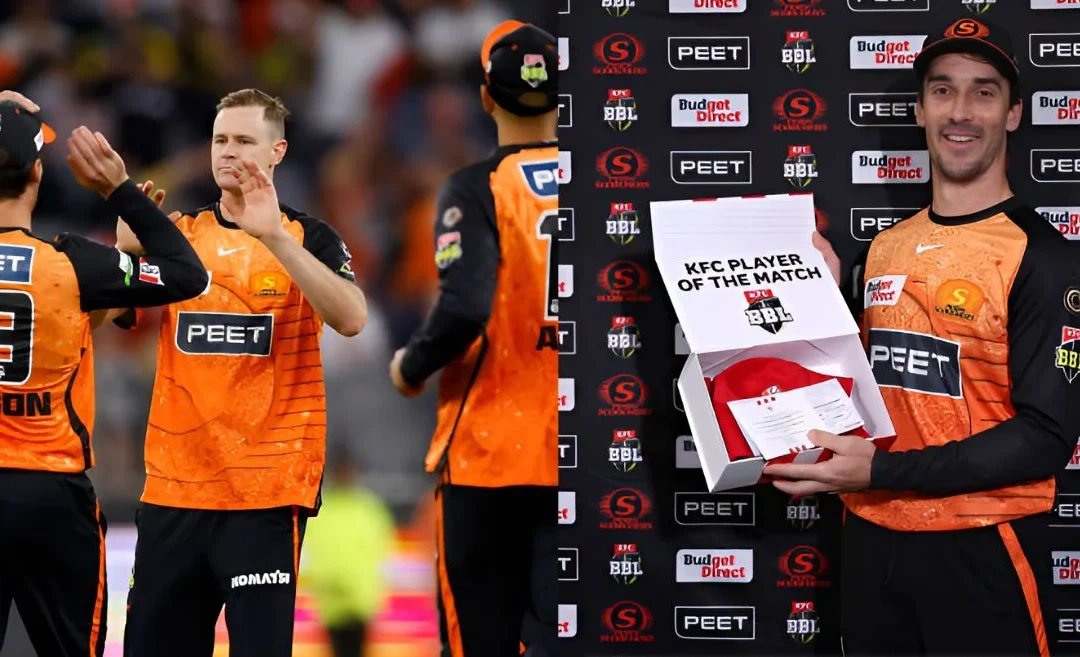 BBL 2024-25: Nick Hobson shines as Perth Scorchers cruise to a 33-run win over Brisbane Heat in the Big Bash League