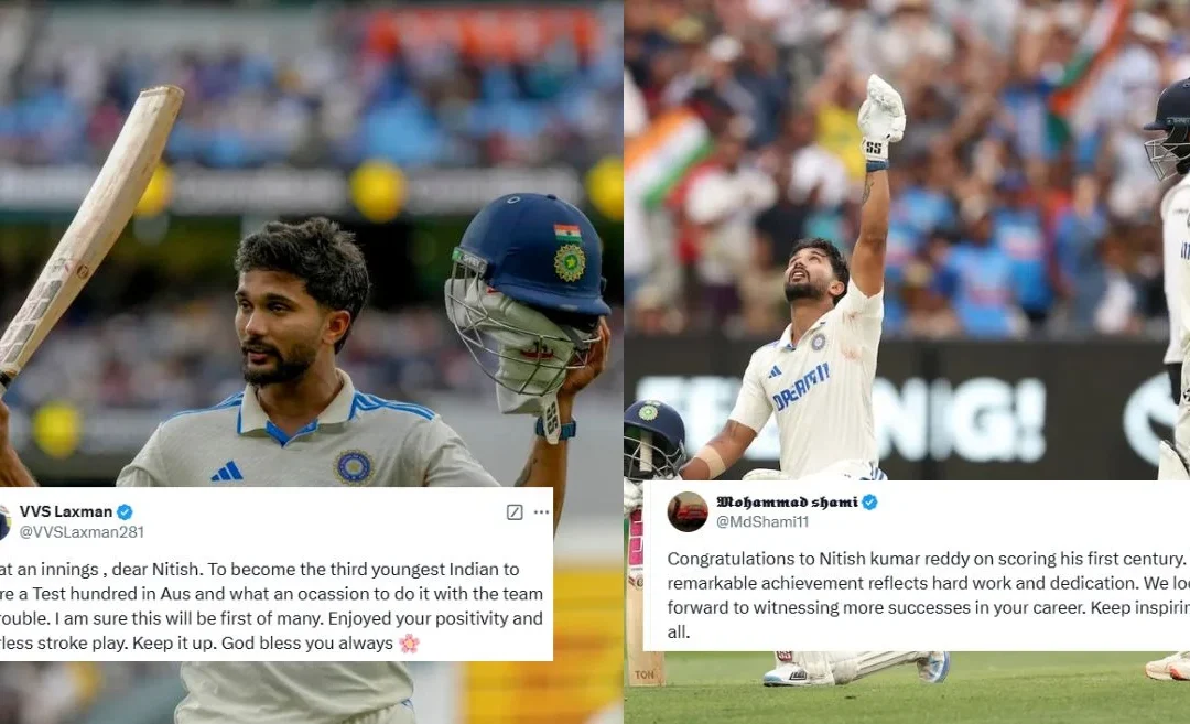 Twitter reactions: Nitish Kumar Reddy leads India’s fightback against Australia with stellar ton on Day 3 of MCG Test