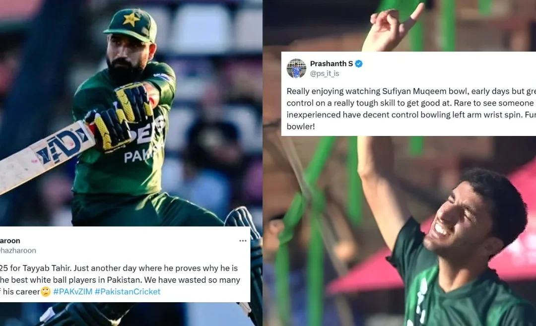 Twitter reactions: Pakistan takes 1-0 lead over Zimbabwe with a dominant win in Bulawayo T20I