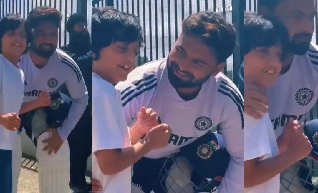 WATCH: Rishabh Pant’s heartwarming fan interaction ahead of Boxing Day Test at MCG