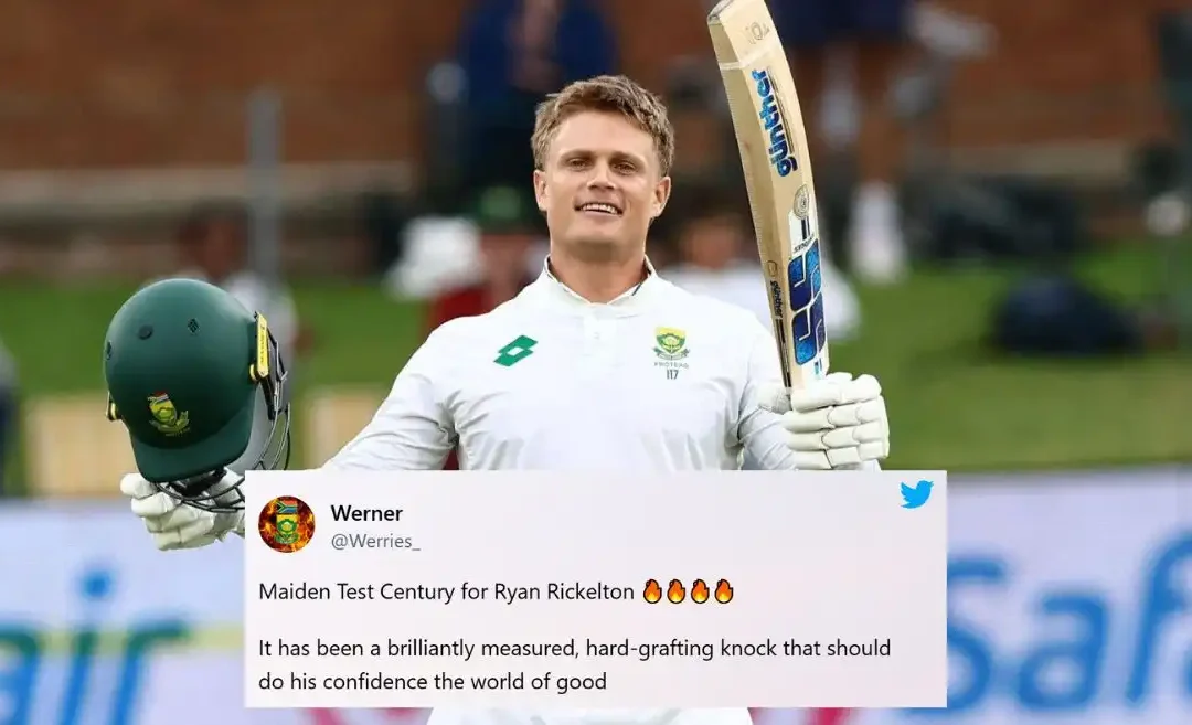 Twitter reactions: Ryan Rickelton’s ton anchors South Africa before Sri Lanka stage late comeback on Day 1 of second Test