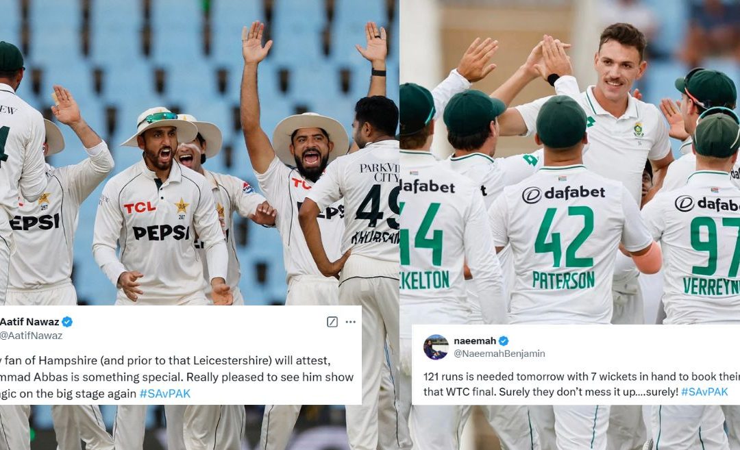 Twitter reactions: Deadlock in Centurion as South Africa and Pakistan exchange blows on Day 3 of the Boxing Day Test