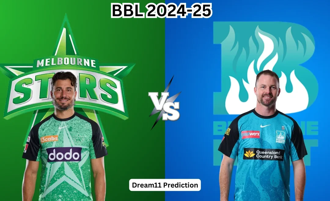 STA vs HEA, BBL|14: Match Prediction, Dream11 Team, Fantasy Cricket Tips & Pitch Report | Melbourne Stars vs Brisbane Heat