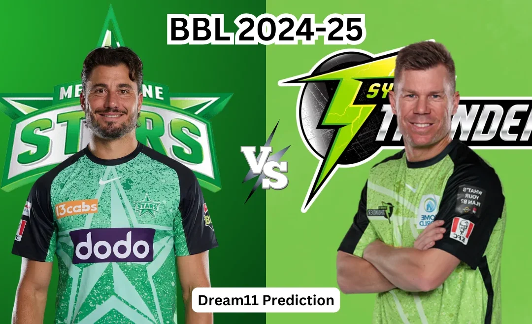 STA vs THU, BBL|14: Match Prediction, Dream11 Team, Fantasy Cricket Tips & Pitch Report | Melbourne Stars vs Sydney Thunder