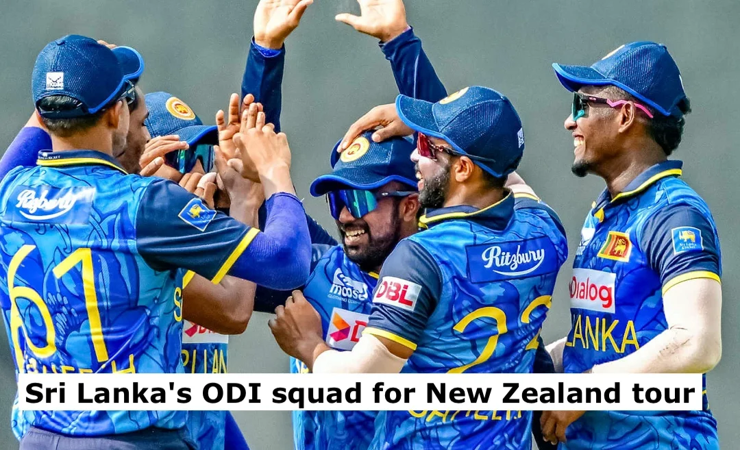 Sri Lanka announces ODI squad for New Zealand tour; Charith Asalanka to lead