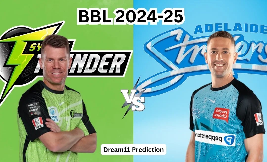 THU vs STR, BBL|14: Match Prediction, Dream11 Team, Fantasy Cricket Tips & Pitch Report | Sydney Thunder vs Adelaide Strikers