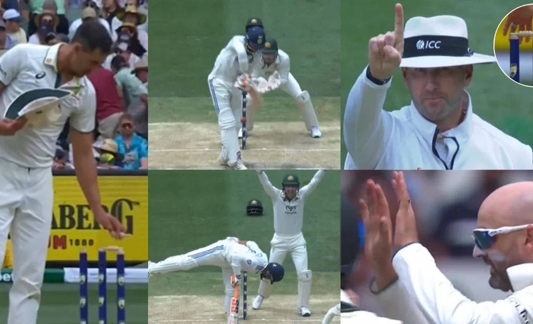 WATCH: Mitchell Starc’s bail-switching ritual lead to the dismissal of Ravindra Jadeja on Day 3 of the AUS vs IND 4th Test