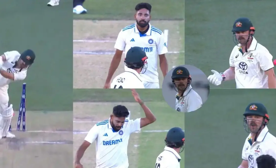 WATCH: Travis Head drops ‘F’ bomb after receiving a fiery send off from Mohammed Siraj on Day 2 of Pink Ball Test – AUS vs IND