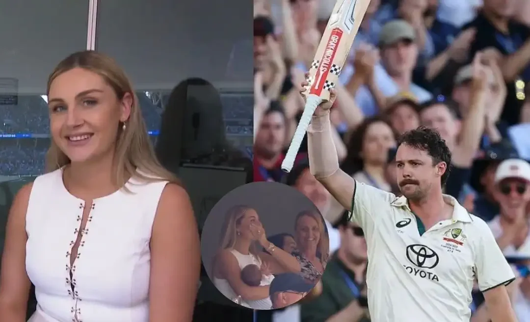 WATCH: Travis Head’s wife Jessica comes up with heartfelt reaction on husband’s tremendous century in Adelaide – AUS vs IND