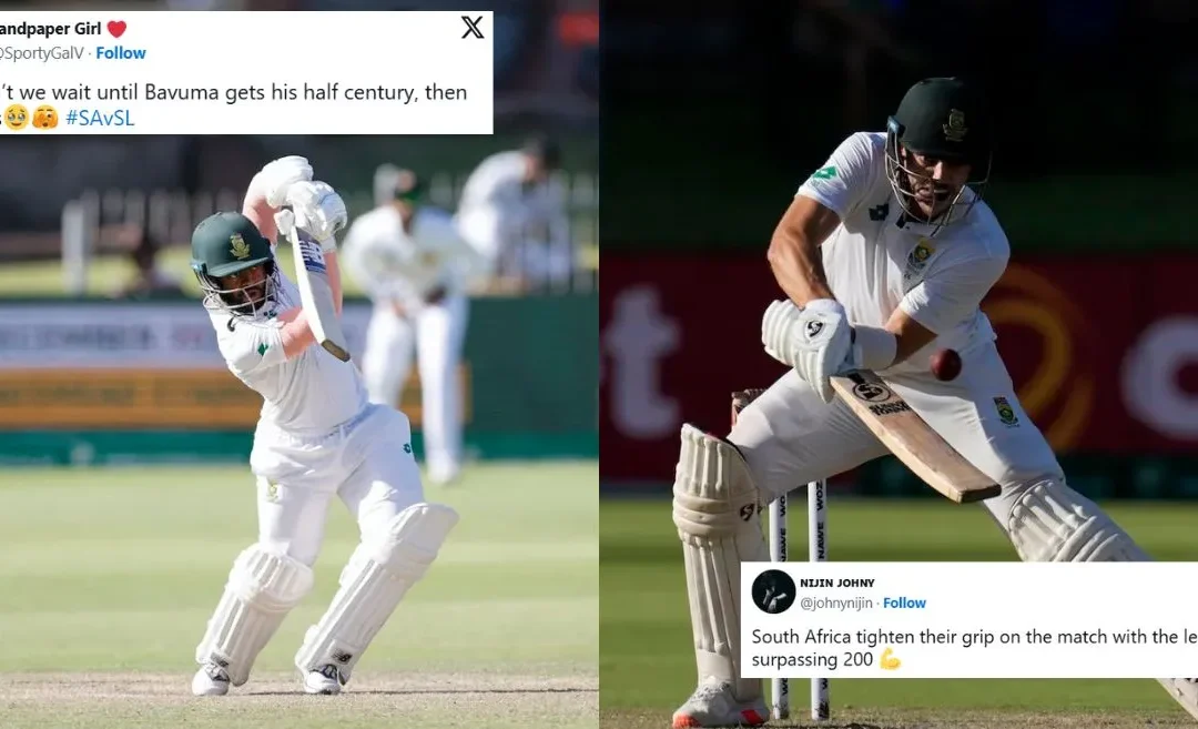 Twitter reactions: Tristan Stubbs and Temba Bavuma’s partnership lifts South Africa against Sri Lanka on Day 3 of the second Test