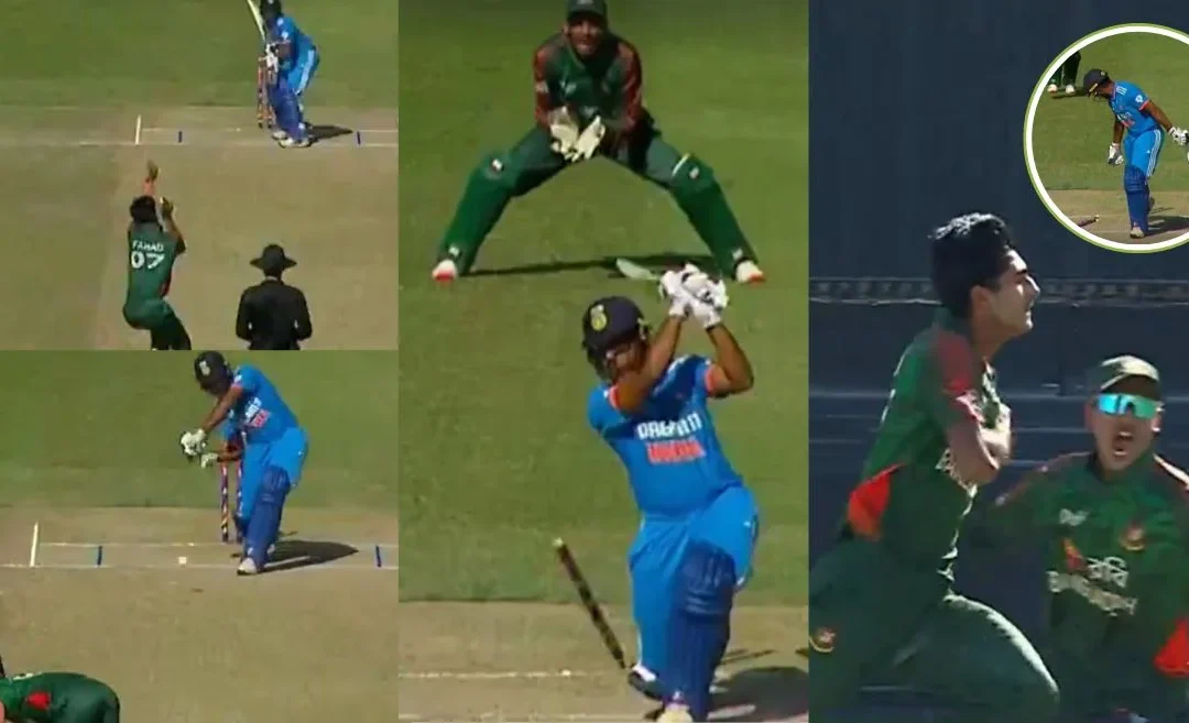 WATCH: Mohammed Al Fahad produces a peach to knock over Ayush Mhatre’s off-stump during U19 Asia Cup 2024 final