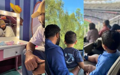 लगातार क्रिकेट के बीच भी Jasprit Bumrah निभाते दिखे अपनी जिम्मेदारी, बेटे के साथ बिता रहे हैं वक्त
