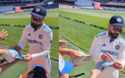 अपने एक जेस्चर से Virat Kohli ने किया फैन्स को हैरान, फिर से कर दिया दिल जीतने वाला काम