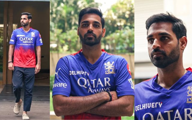 Bhuvneshwar Kumar की इन तस्वीरों ने छेड़ी नई बहस, RCB और SRH के फैन्स हुए आमने-सामने