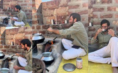 चूल्हे पर खुद चाय बनाते हुए नजर आए Ravi Bishnoi, फैन्स को पसंद आया स्पिनर का “देसी” अवतार