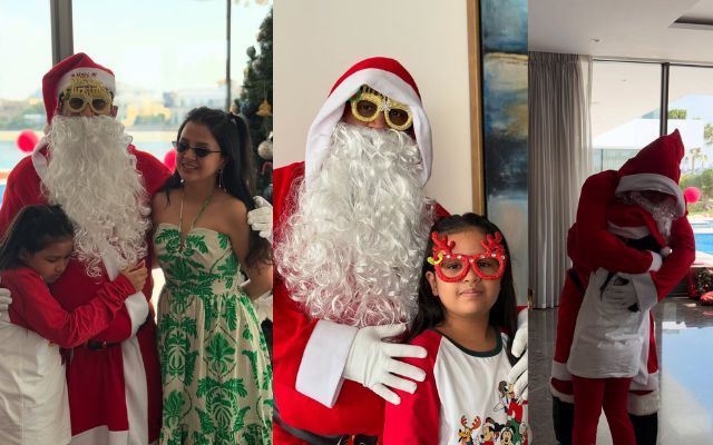 अपनी बेटी के लिए MS Dhoni बने Santa Claus, तस्वीरों ने इंटरनेट को कर दिया Hang