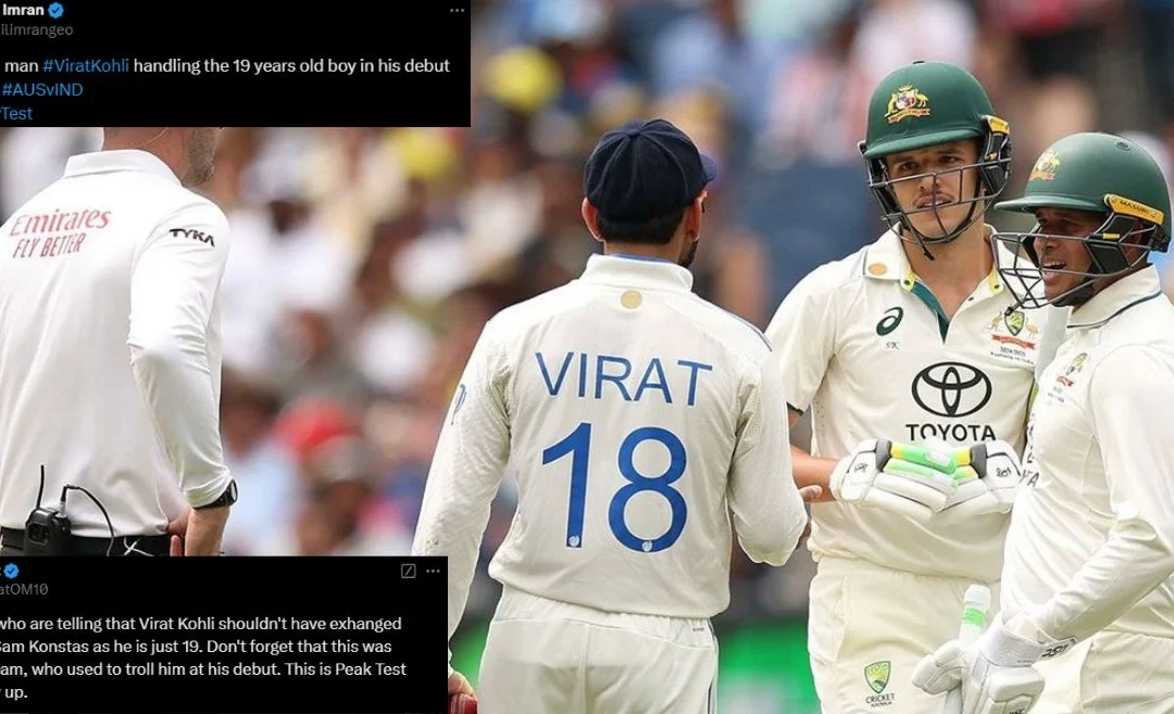 AUS vs IND: Virat Kohli and Sam Konstas’ shoulder clash on Day 1 of the Boxing Day Test