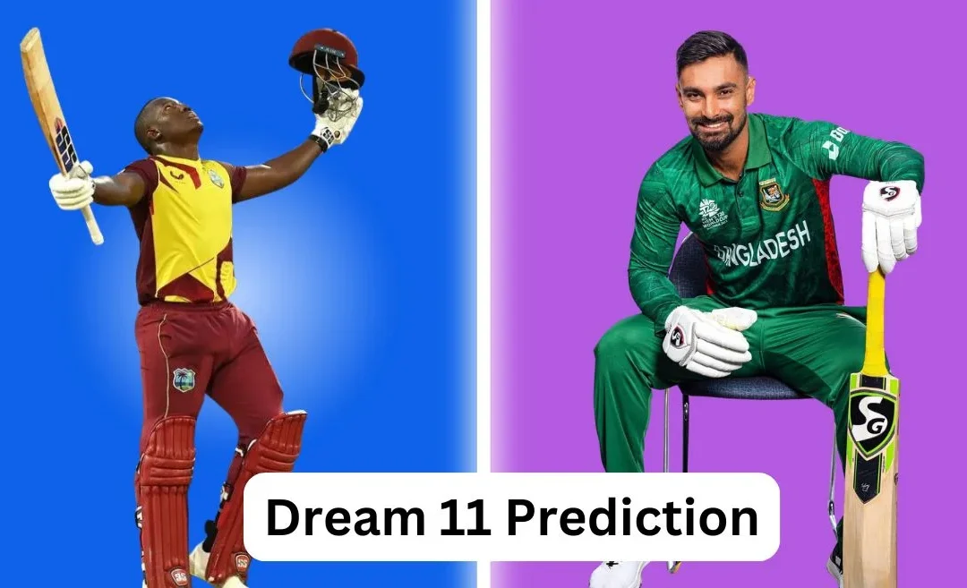 WI vs BAN 2024, 1st T20I: Match Prediction, Dream11 Team, Fantasy Tips & Pitch Report | West Indies vs Bangladesh