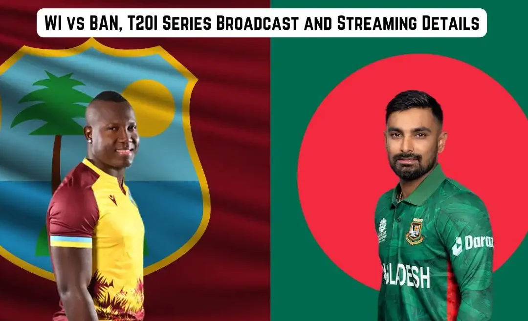 WI vs BAN 2024, T20I Series: Broadcast, live streaming details – When and Where to watch in India, West Indies, UK, Bangladesh & other countries