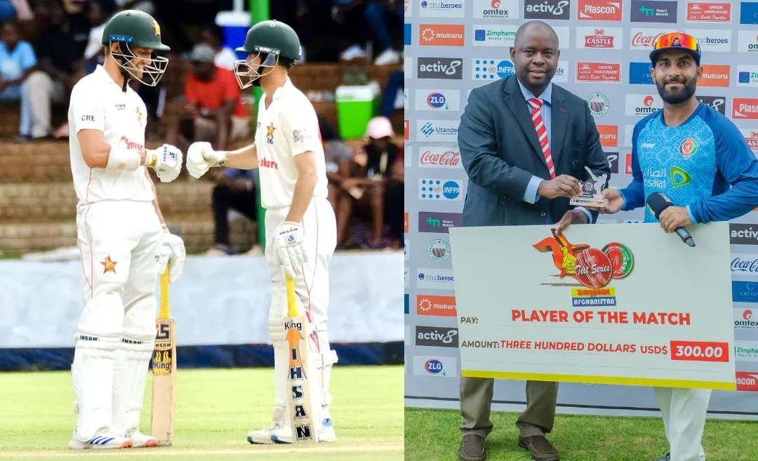 Bulawayo’s Boxing Day Test between Zimbabwe and Afghanistan ends in a run fest draw