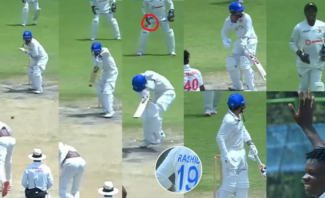 ZIM vs AFG [WATCH]: Blessing Muzarabani’s unplayable bouncer to dismiss Rashid Khan on Day 4 of the second Test