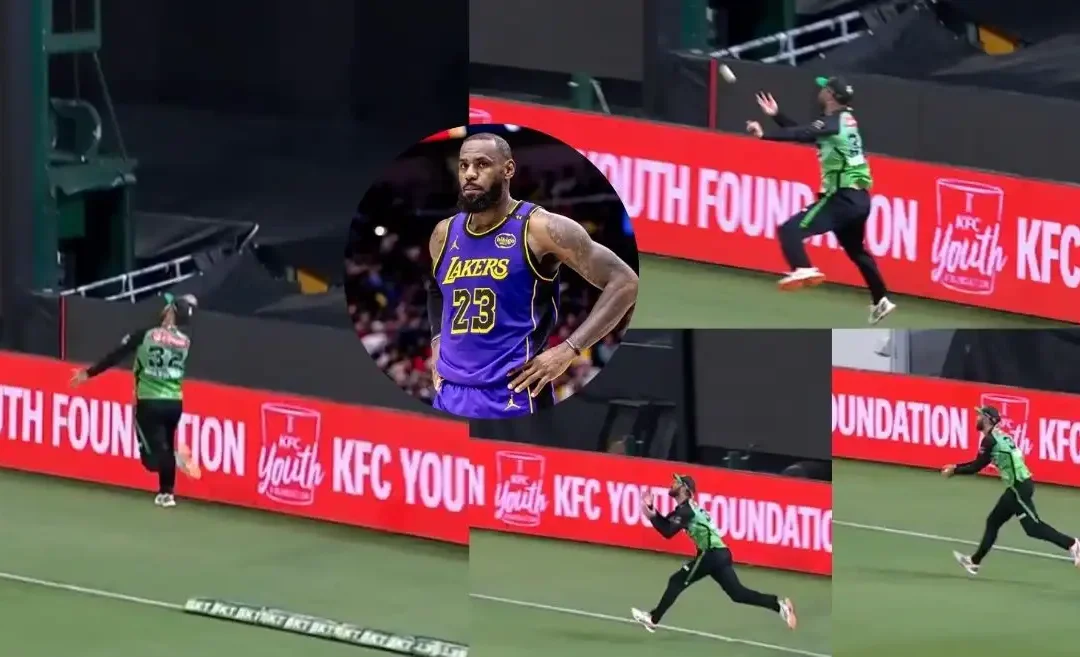 WATCH: Glenn Maxwell does a Lebron James to pluck a one-handed stunner in BBL|14