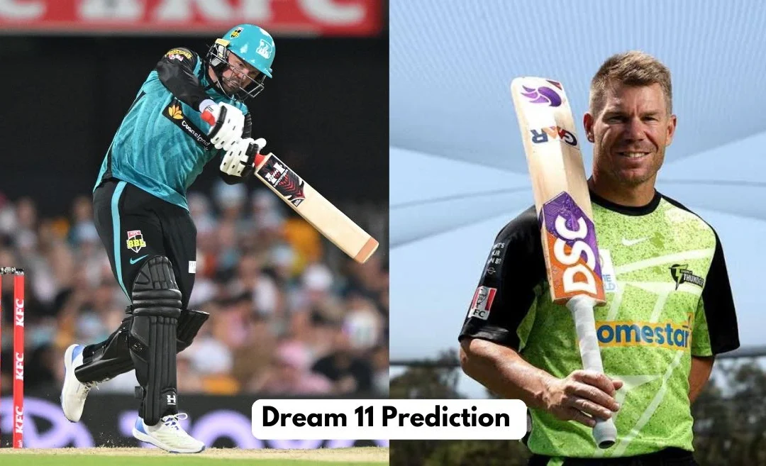 HEA vs THU, BBL|14: Match Prediction, Dream11 Team, Fantasy Tips & Pitch Report | Brisbane Heat vs Sydney Thunder