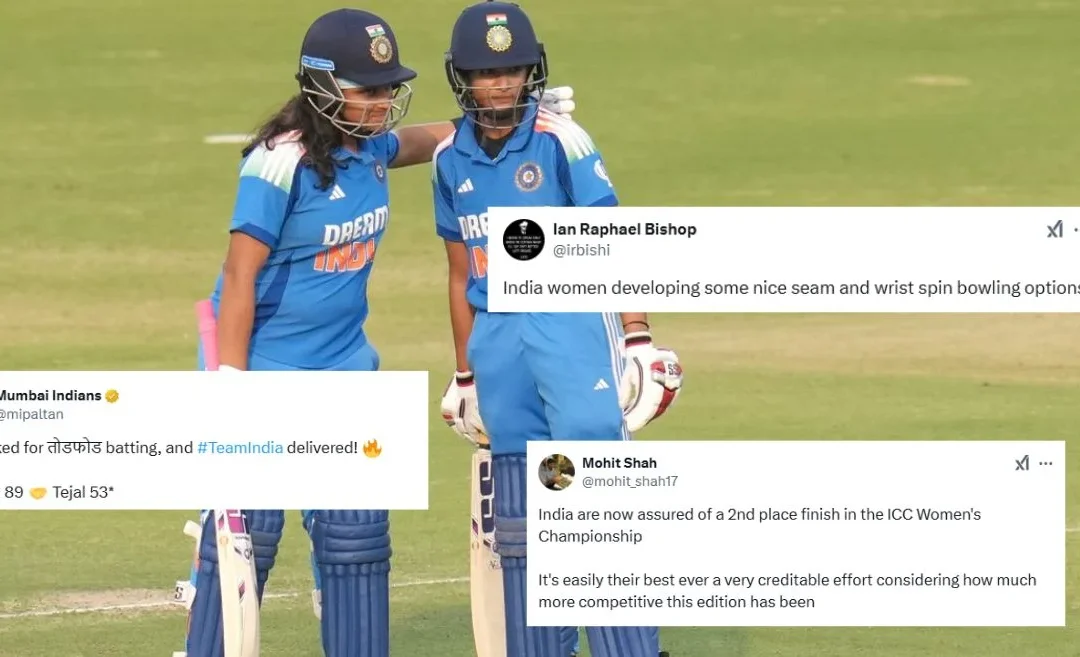 Twitter reactions: Pratika Rawal and Tejal Hasabnis shine as India crushes Ireland by six-wickets in the 1st ODI