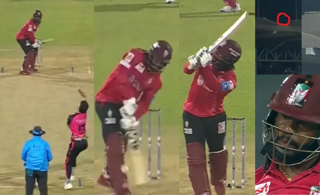 WATCH: Kyle Mayers flicks Reece Topley for a monstrous six in the BPL 2024-25