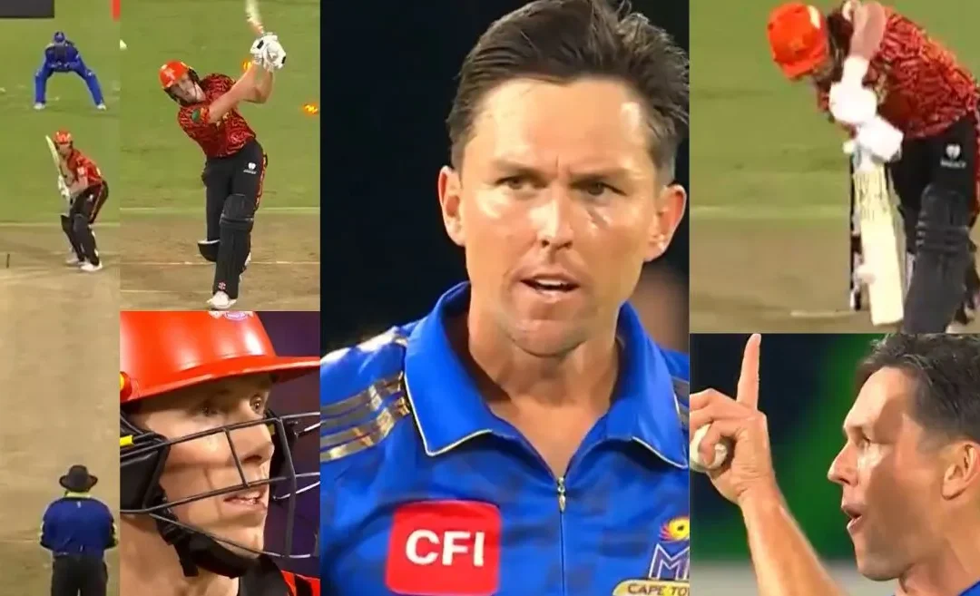 WATCH: MICT’s Trent Boult shines with two consecutive wickets against Sunrisers in SA20 opener